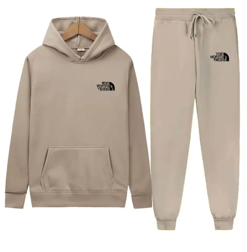Retro Oversized hoodie and sweatpants set