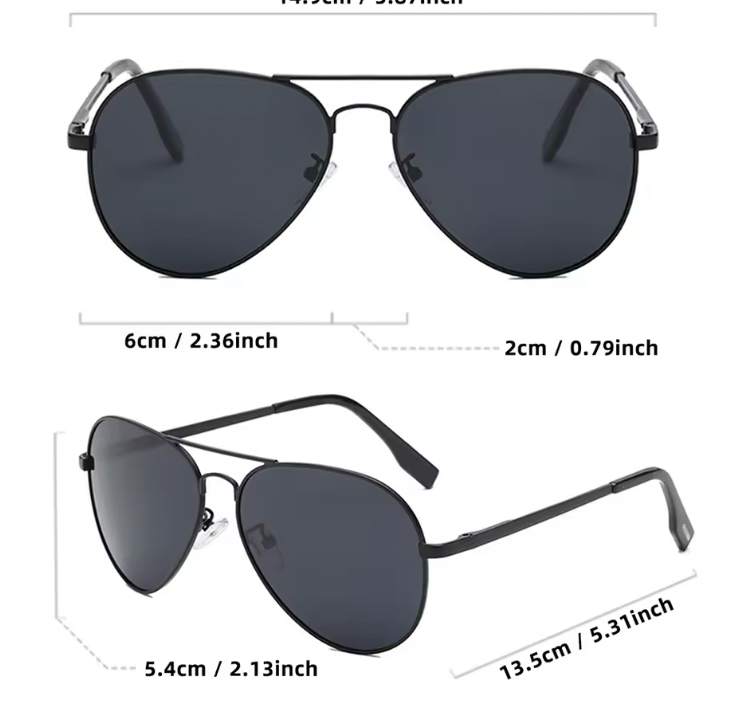Glasses Male Fashion Driving Vacation Shades UV400