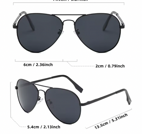 Glasses Male Fashion Driving Vacation Shades UV400